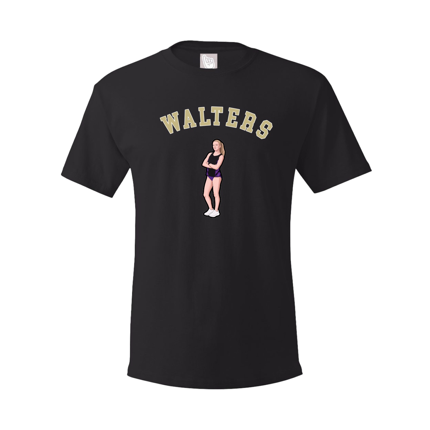 Youth Tee — Shirsey Arch in Black