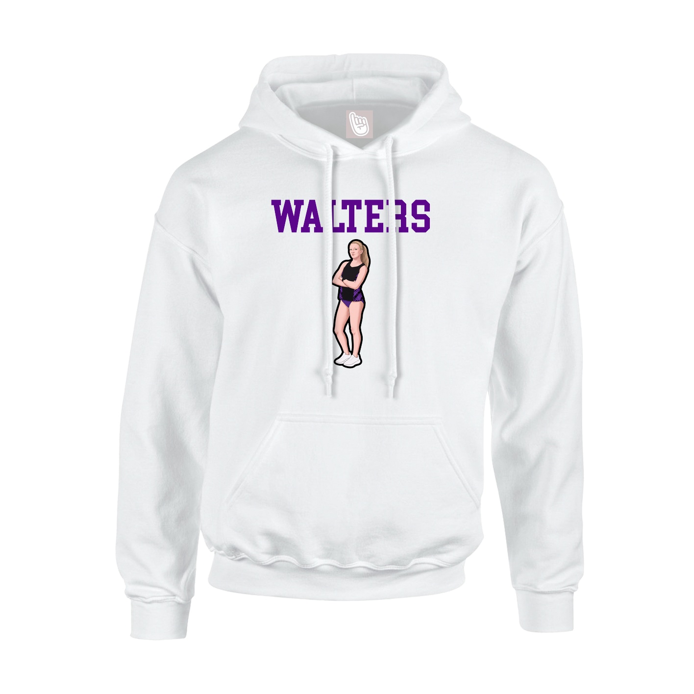 Youth Hoodie — Shirsey in White