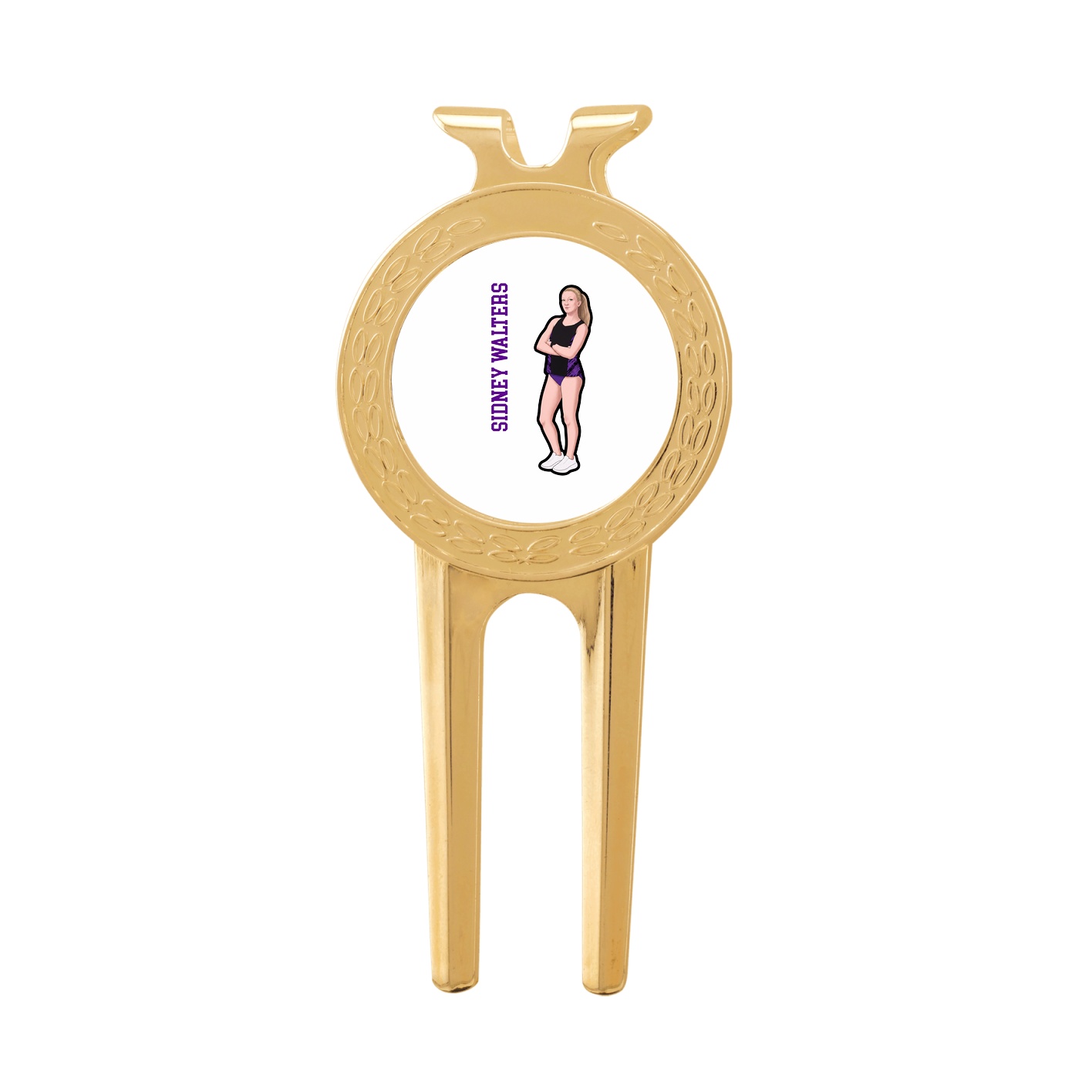 Divot Tool with Ball Marker — Name Vertical in Classic