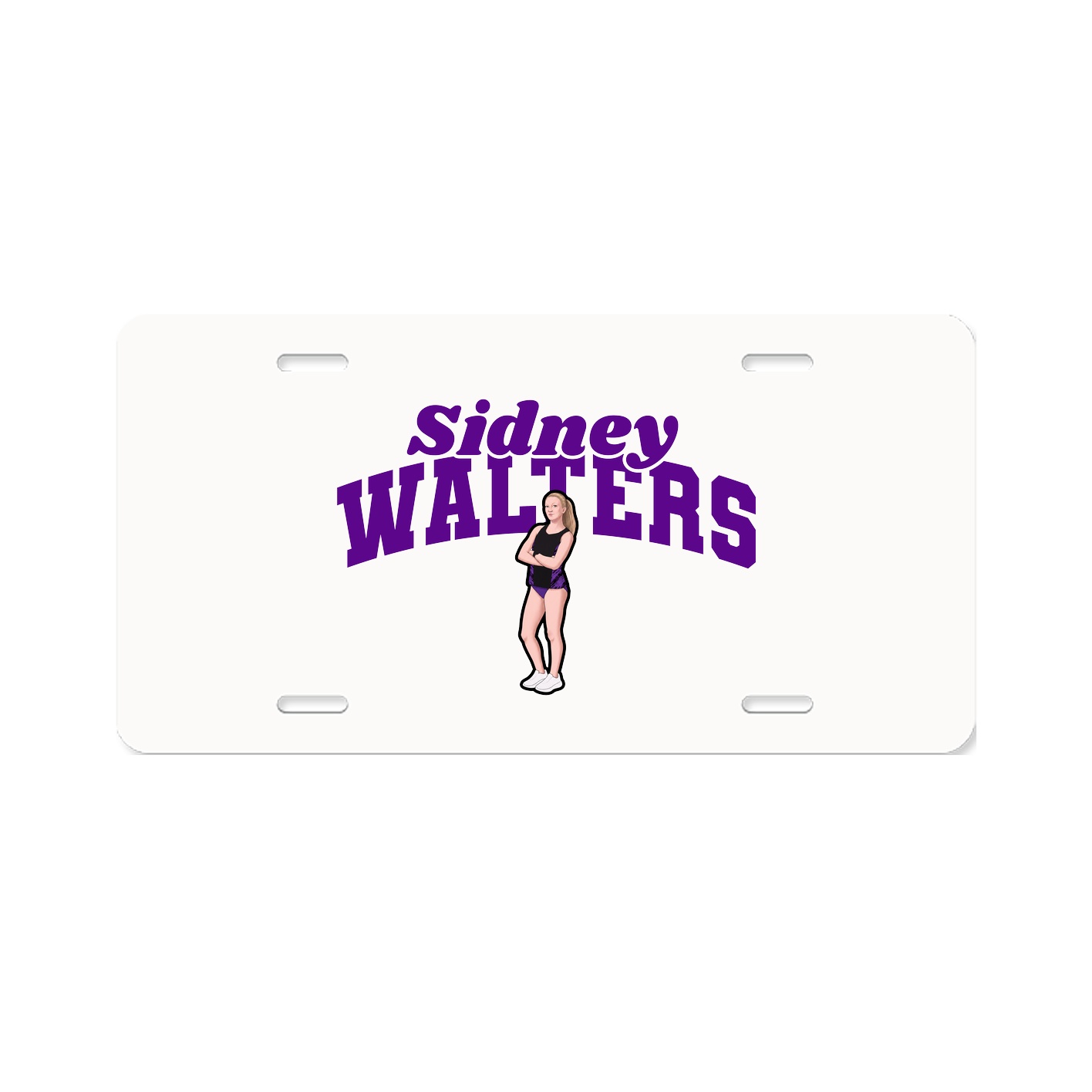 License Plate — Signature Arch in Classic