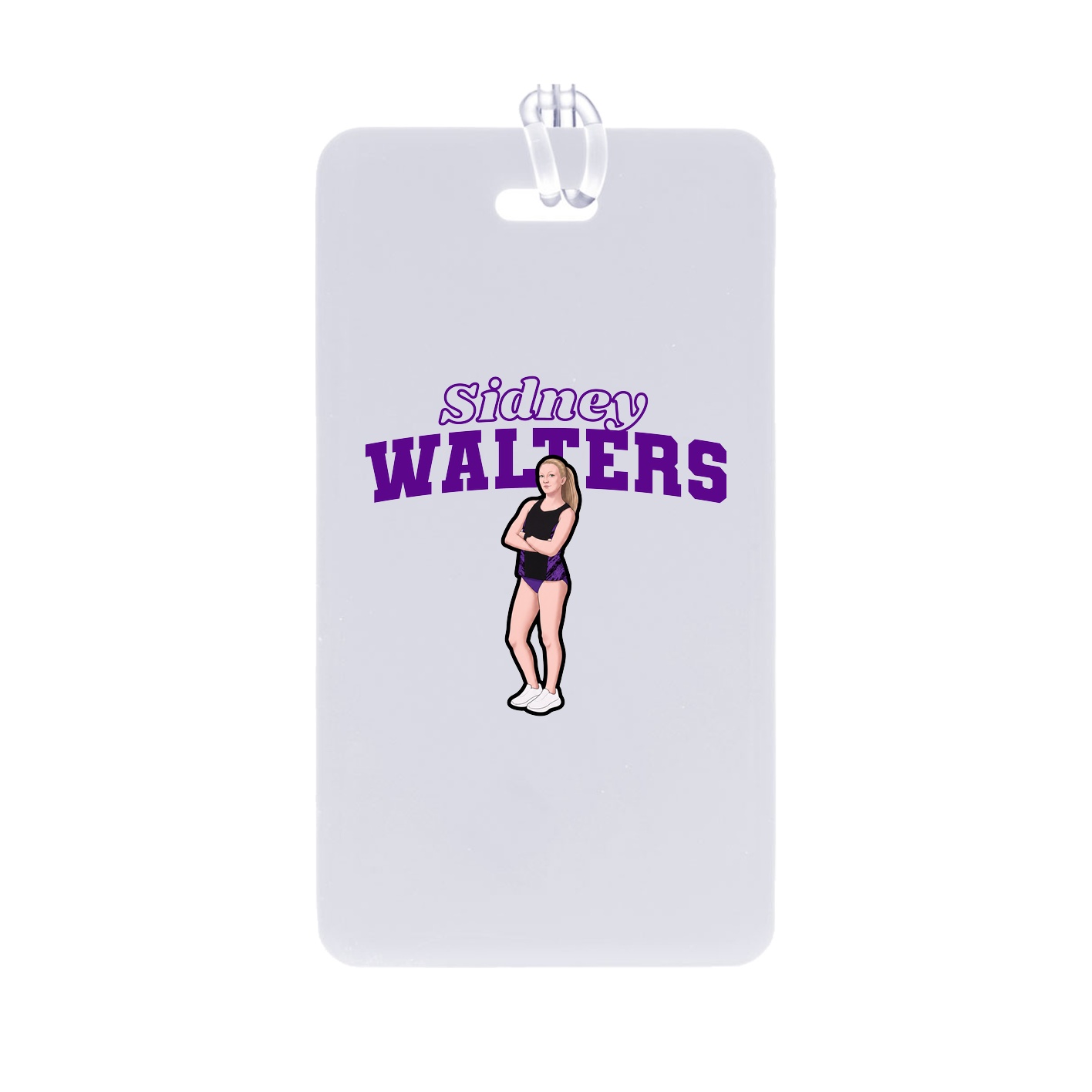 Bag Tag — Name Arch in Classic