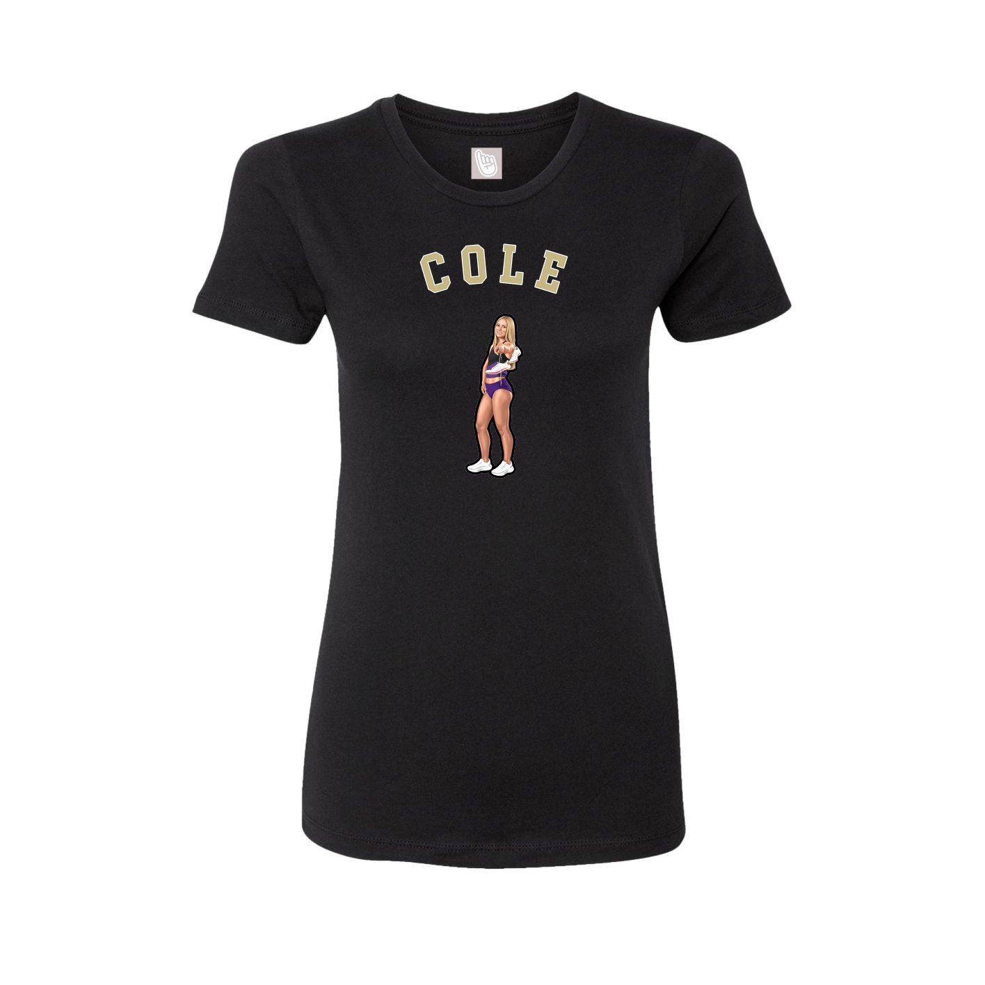 Womens Tee — Shirsey Arch in Black