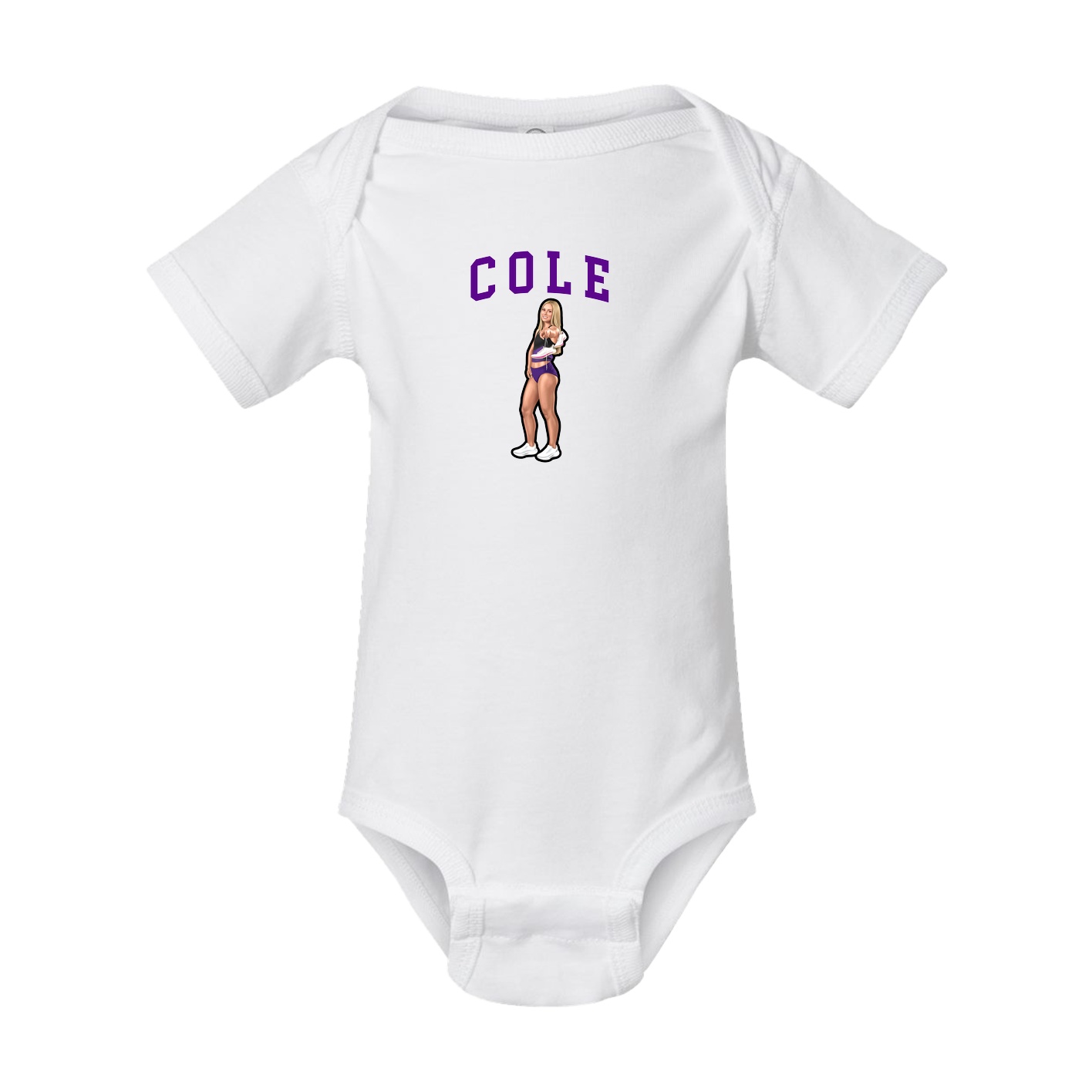 Baby Onesie — Shirsey in White