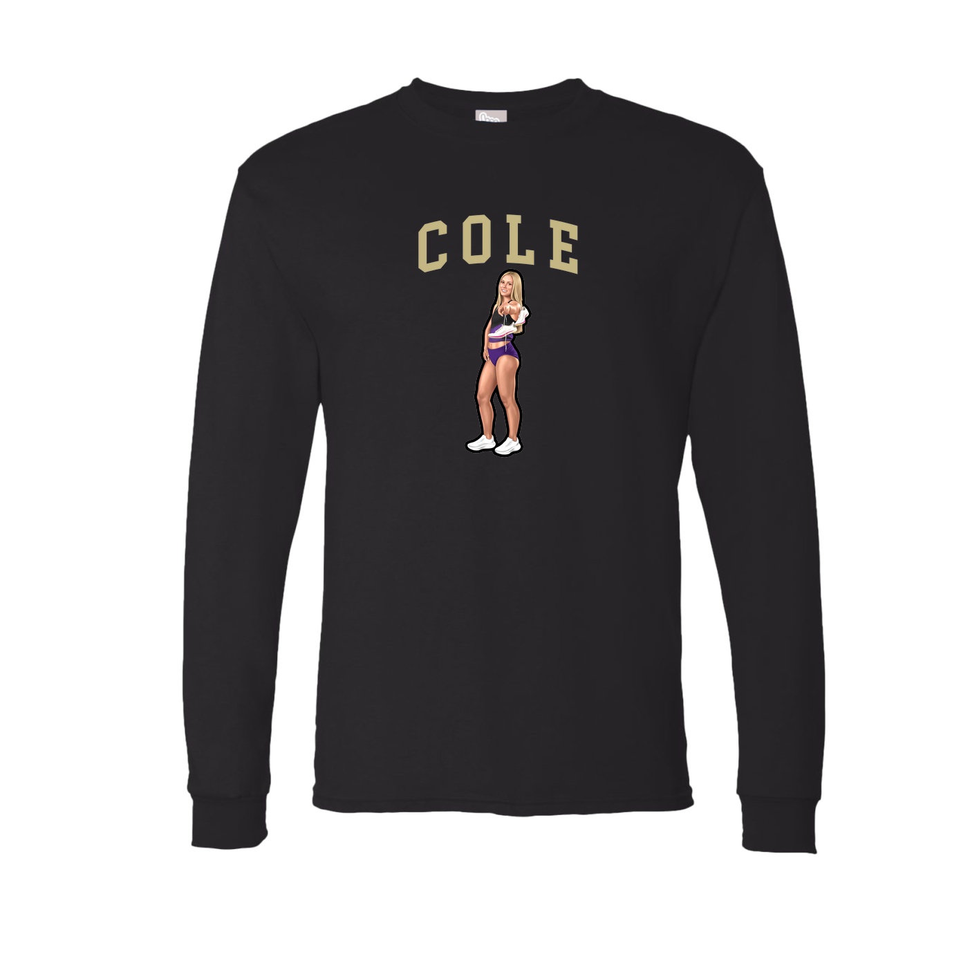 Long Sleeve Tee — Shirsey in Black