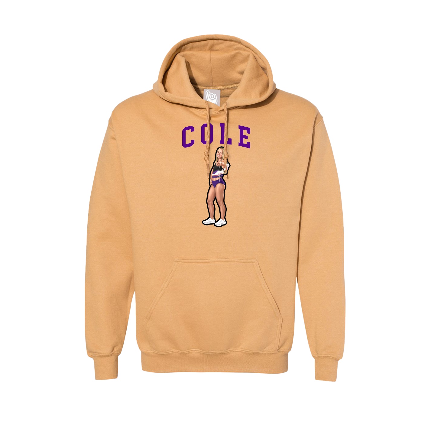 Hoodie — Shirsey in Vegas Gold