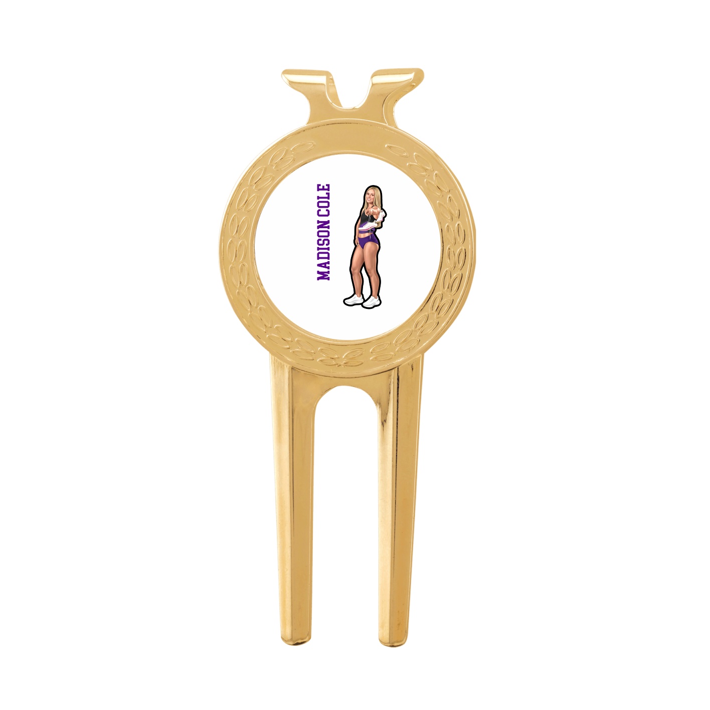 Divot Tool with Ball Marker — Name Vertical in Classic