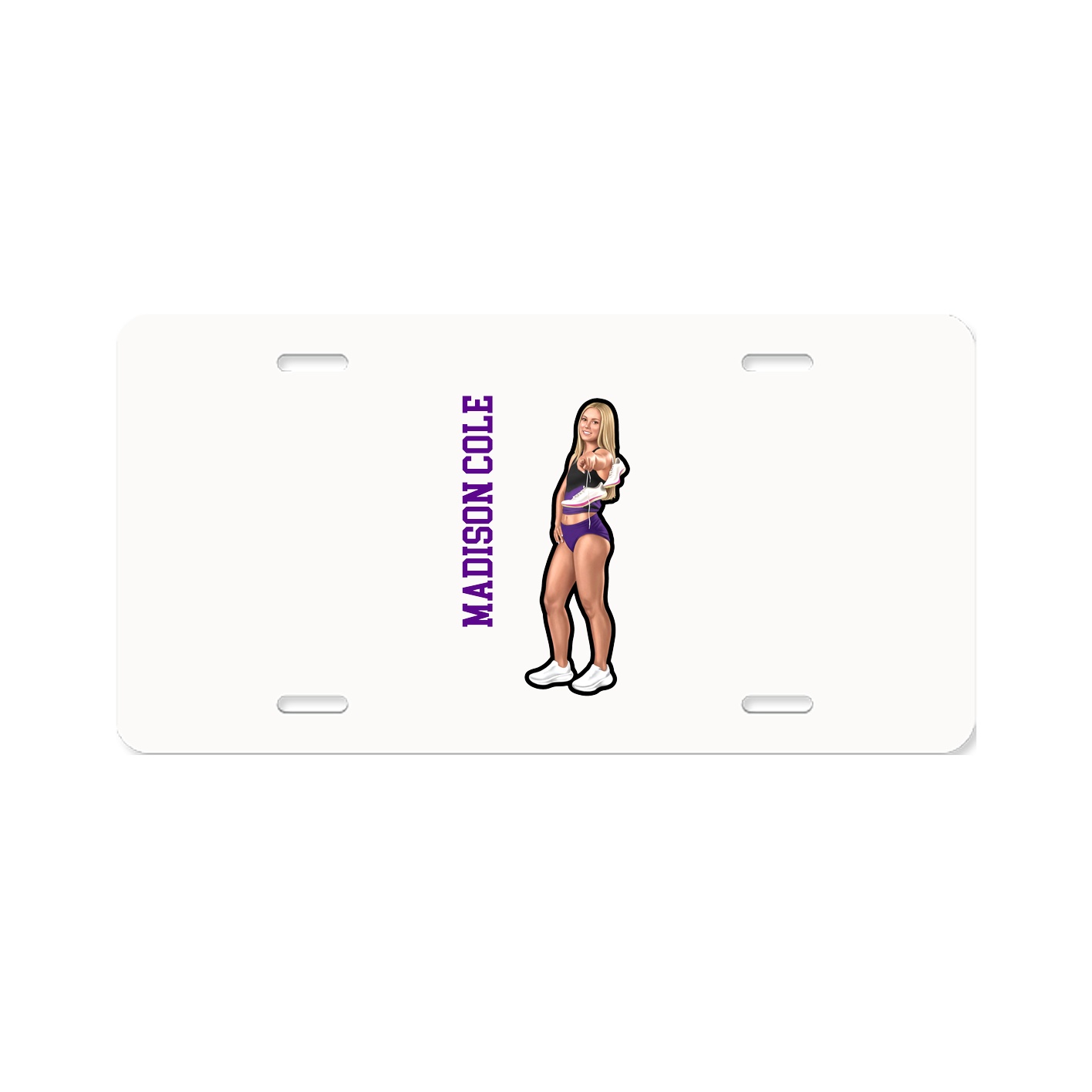 Aluminum License Plate
