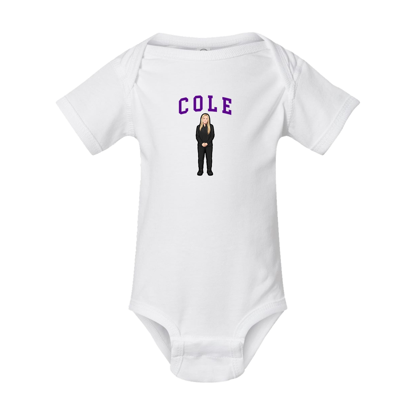 Baby Onesie — Shirsey in White