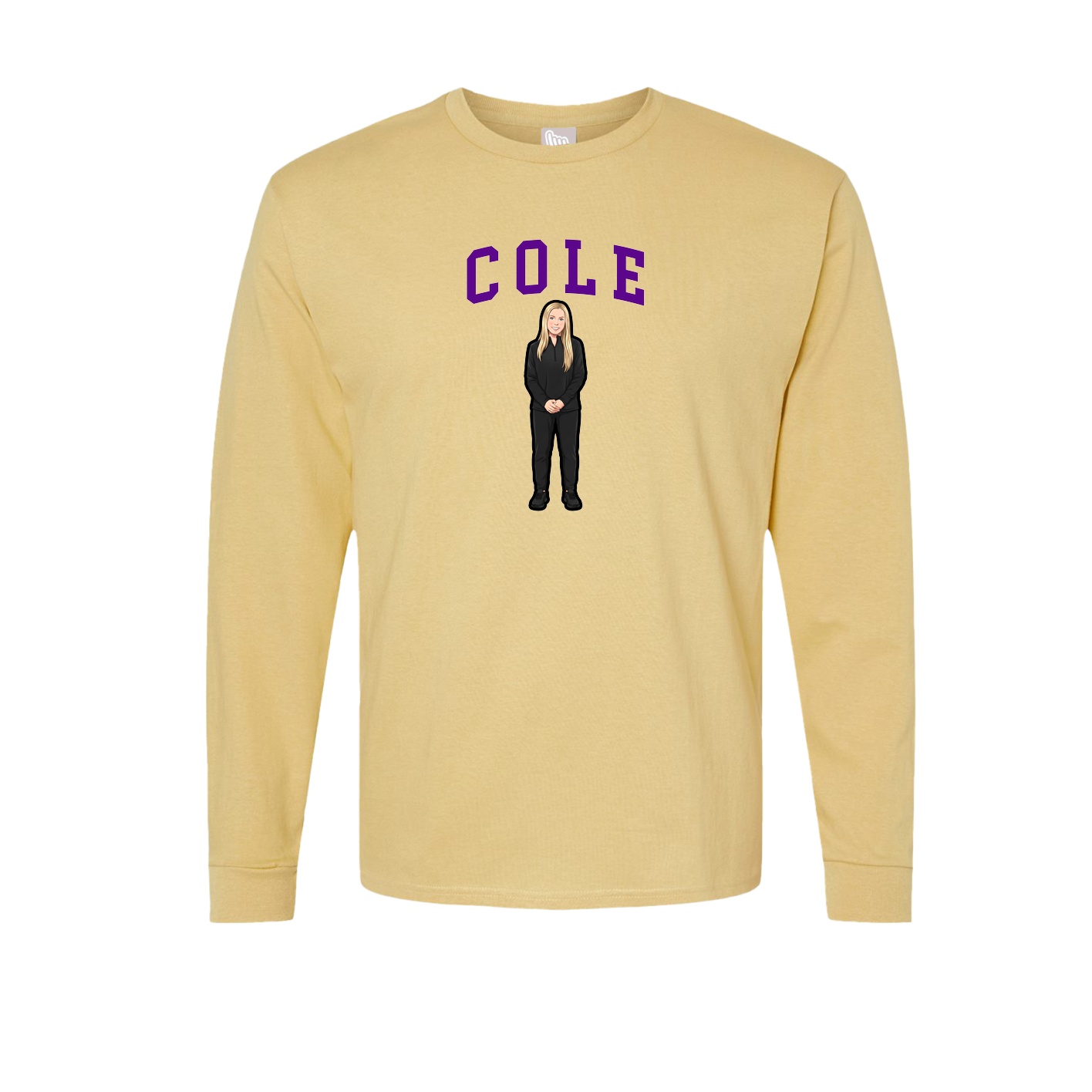 Long Sleeve Tee — Shirsey in Vegas Gold