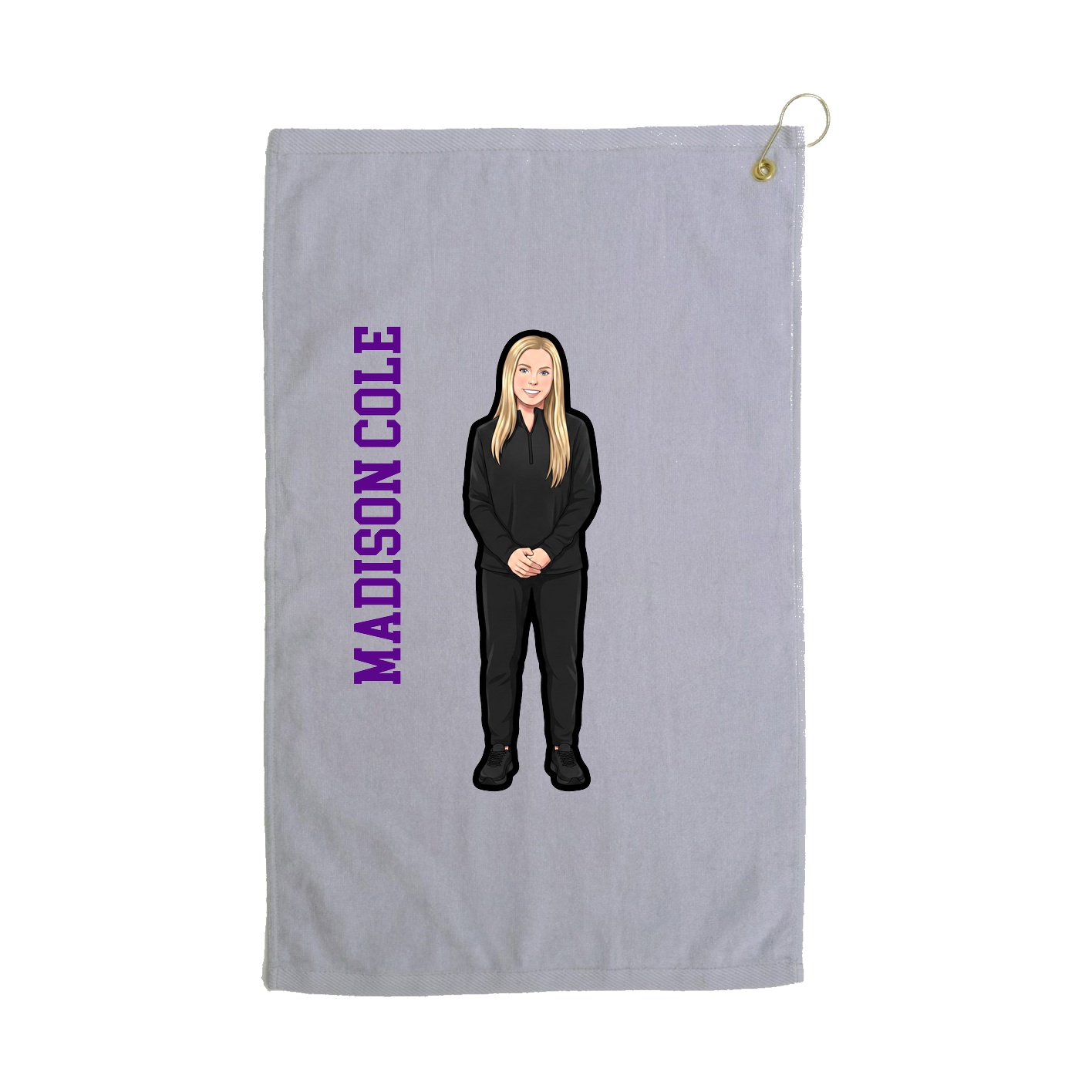 Terry Velour Golf Towel