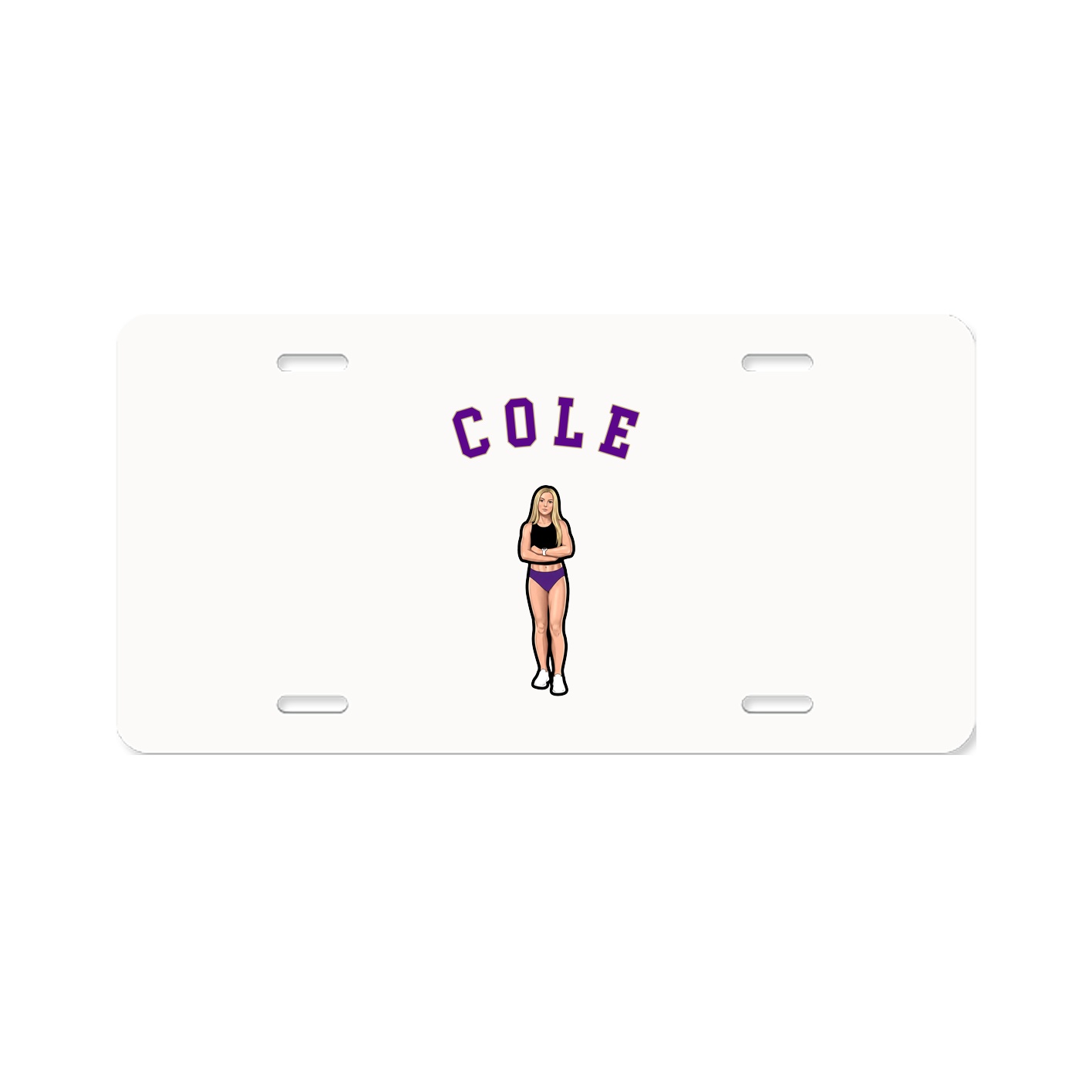 License Plate — Shirsey Arch in Classic
