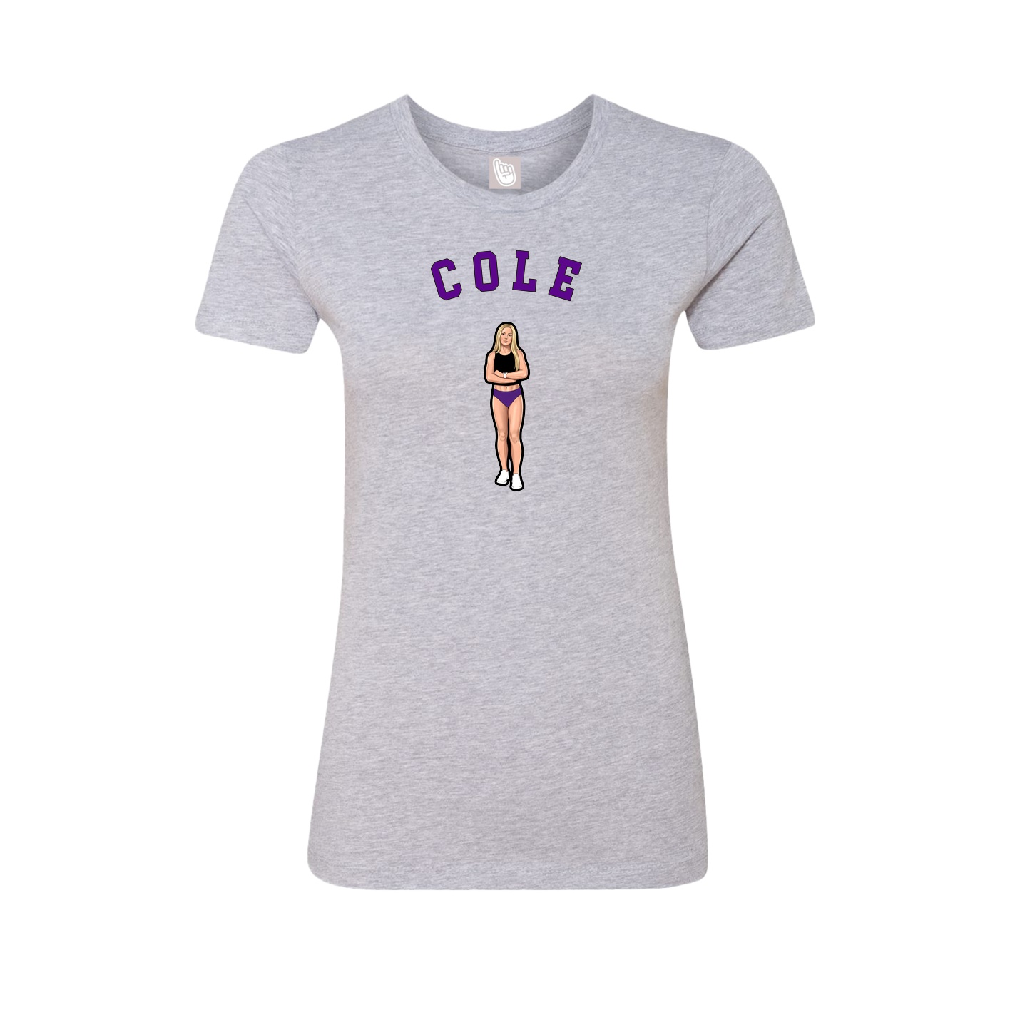 Womens Tee — Shirsey Arch in Grey