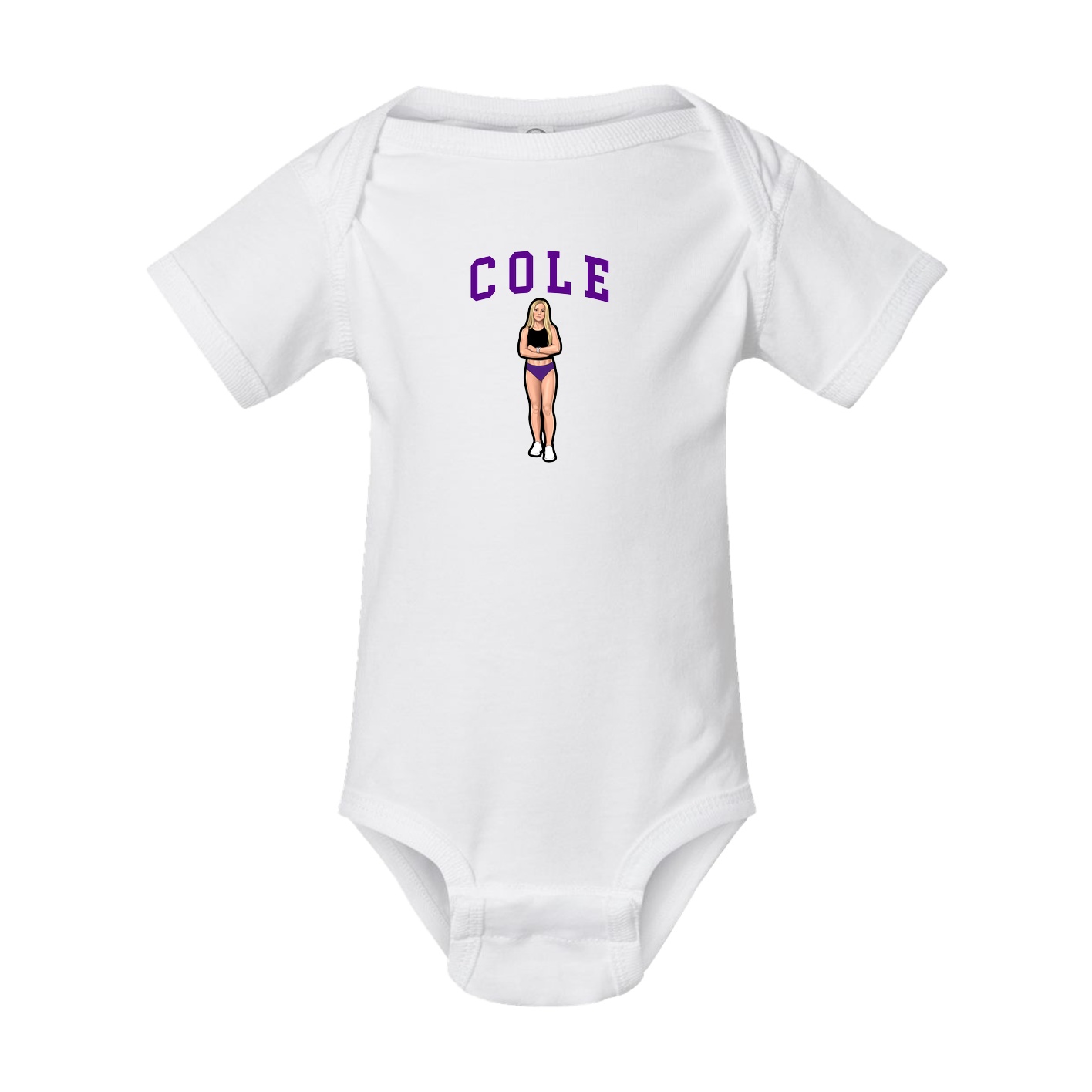 Baby Onesie — Shirsey in White