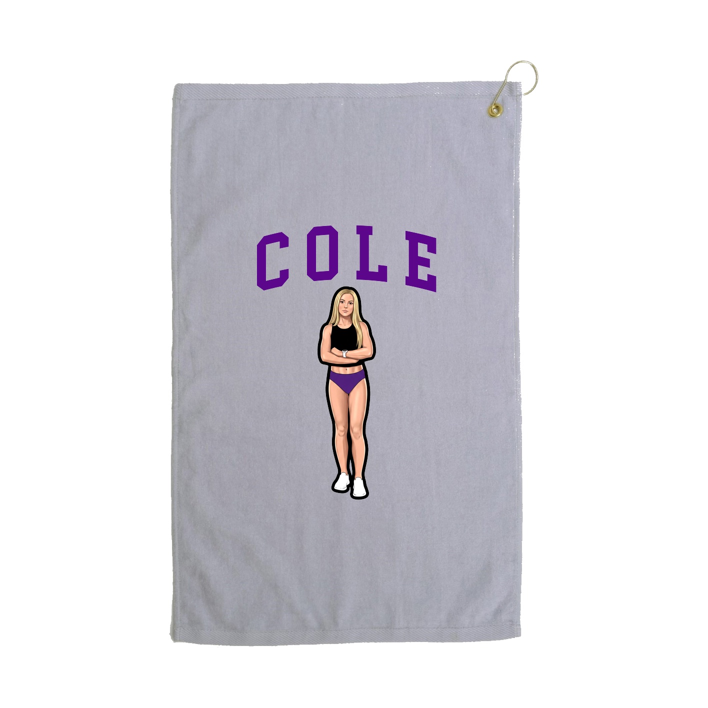 Golf Towel — Shirsey in Grey