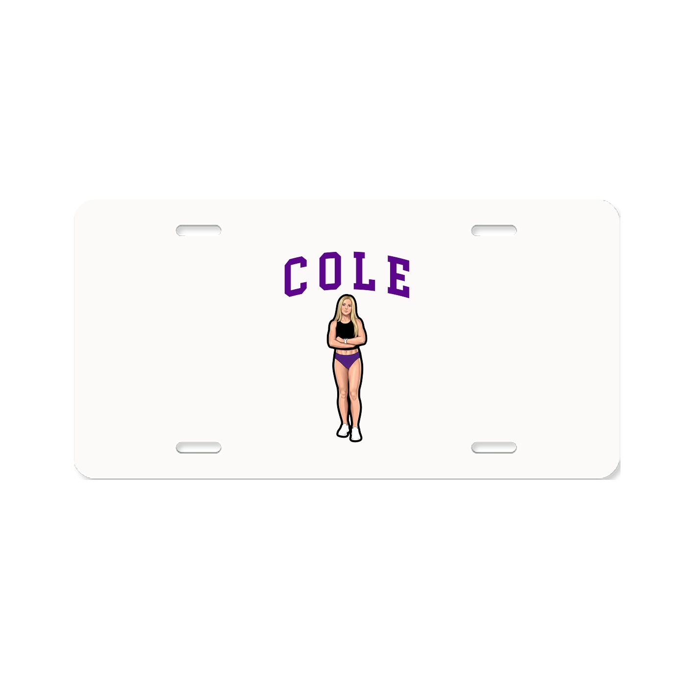 License Plate — Shirsey in Classic