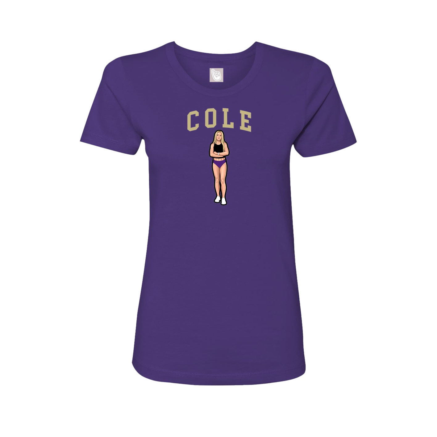 Womens Tee — Shirsey in Purple