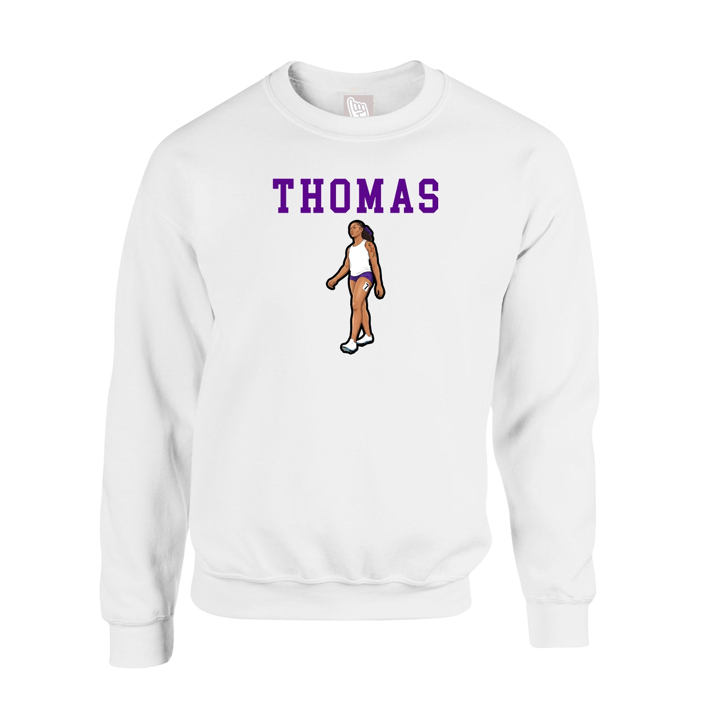 Fleece Crew — Shirsey in White