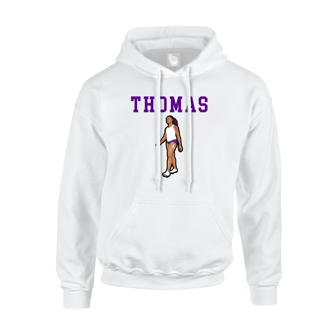Youth Hoodie — Shirsey in White