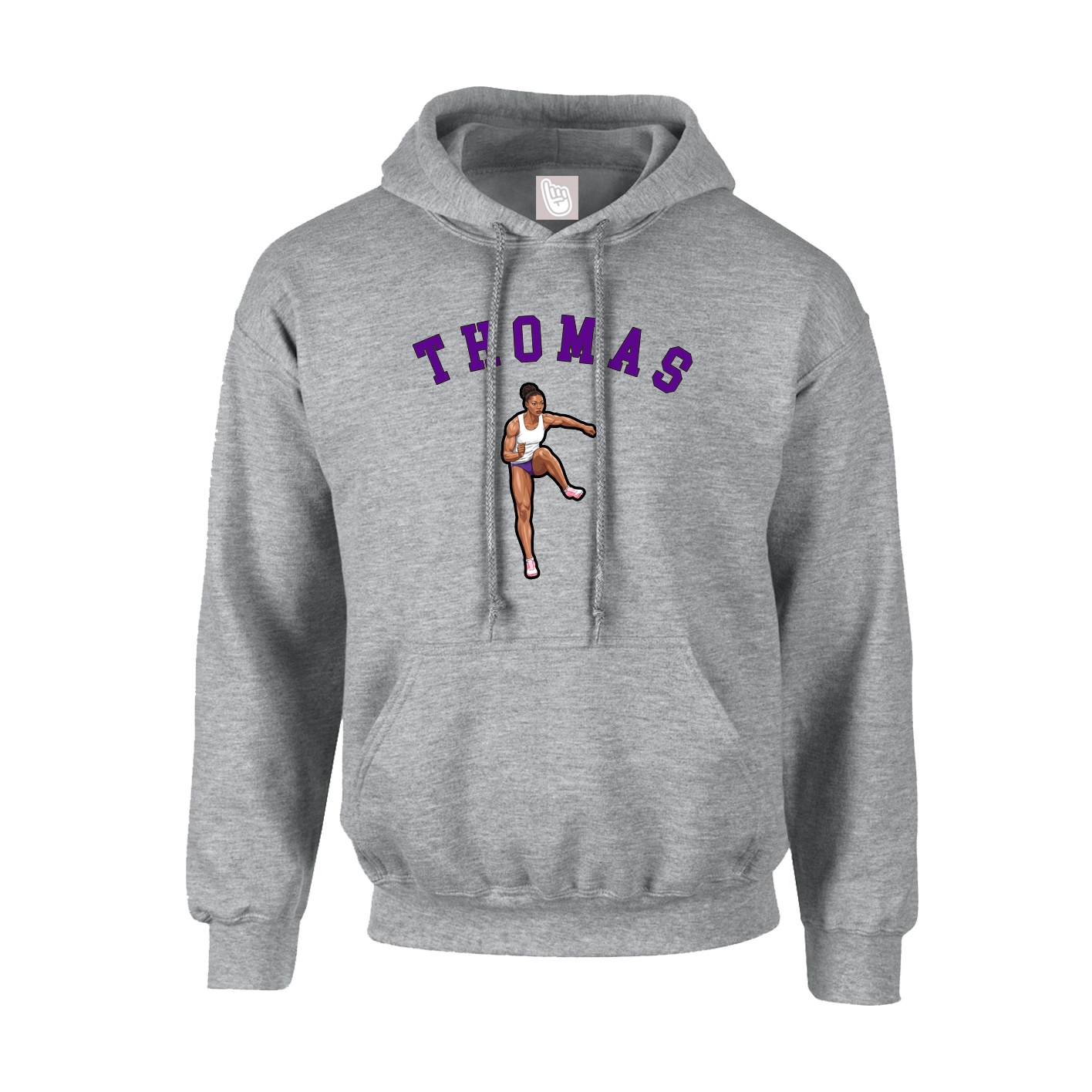 Hoodie — Shirsey Arch in Grey