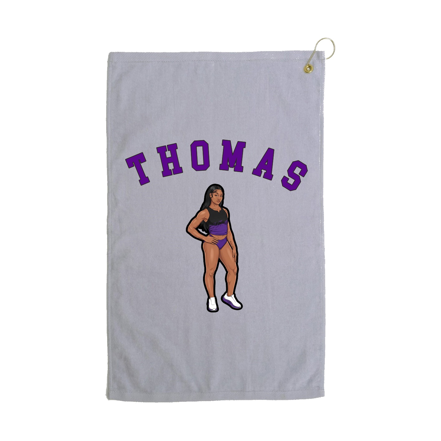 Golf Towel — Shirsey Arch in Grey