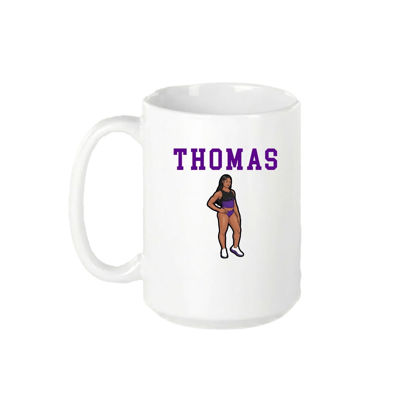 15oz Coffee Mug — Shirsey in White