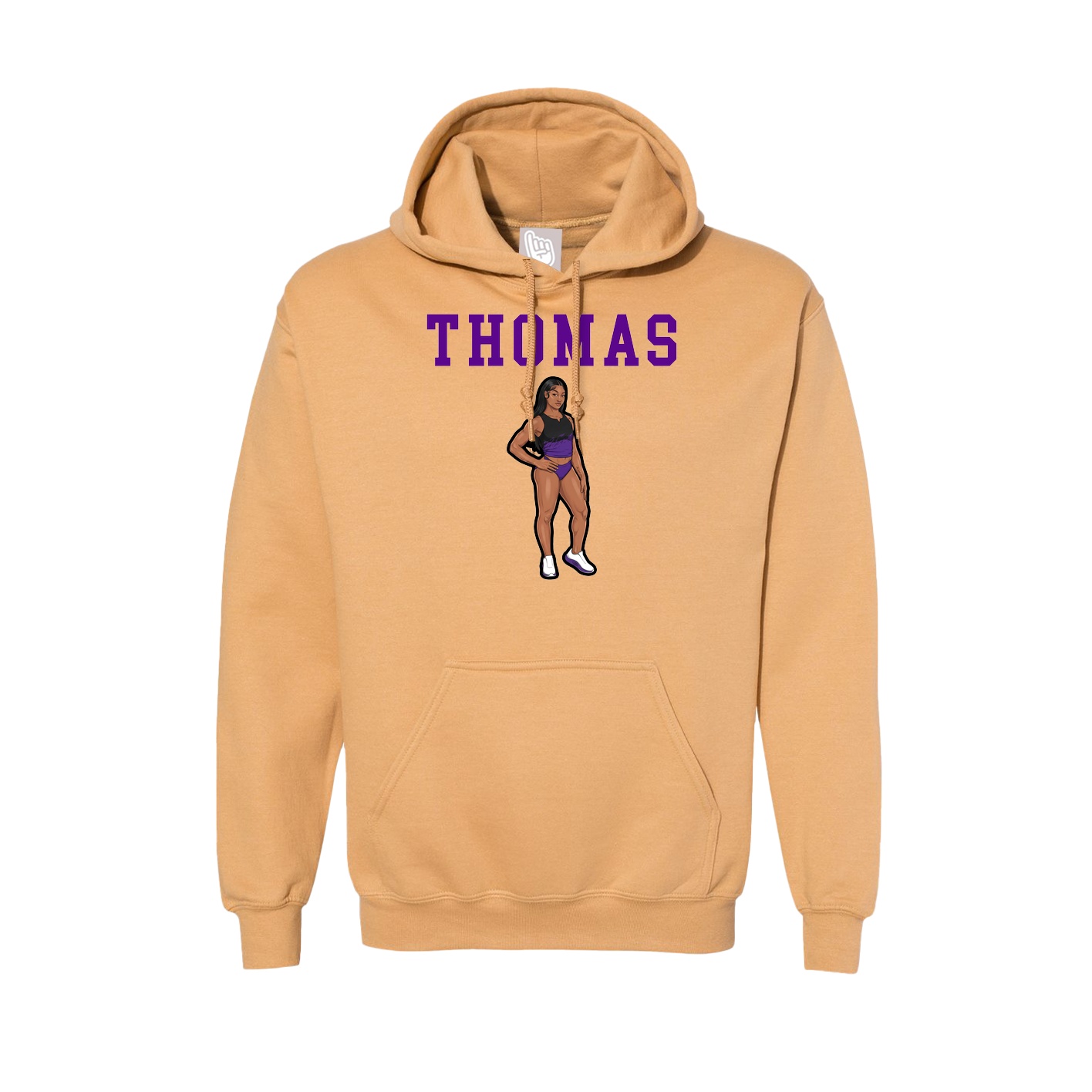 Hoodie — Shirsey in Vegas Gold