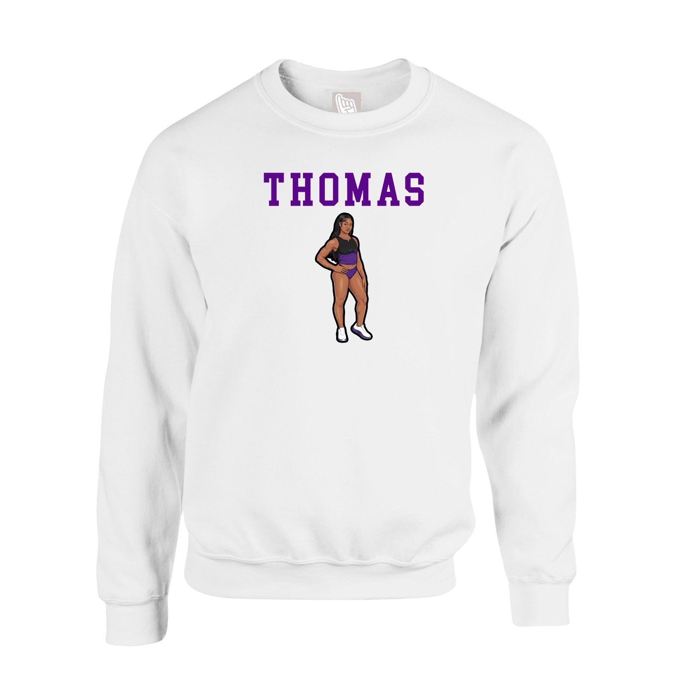 Fleece Crew — Shirsey in White