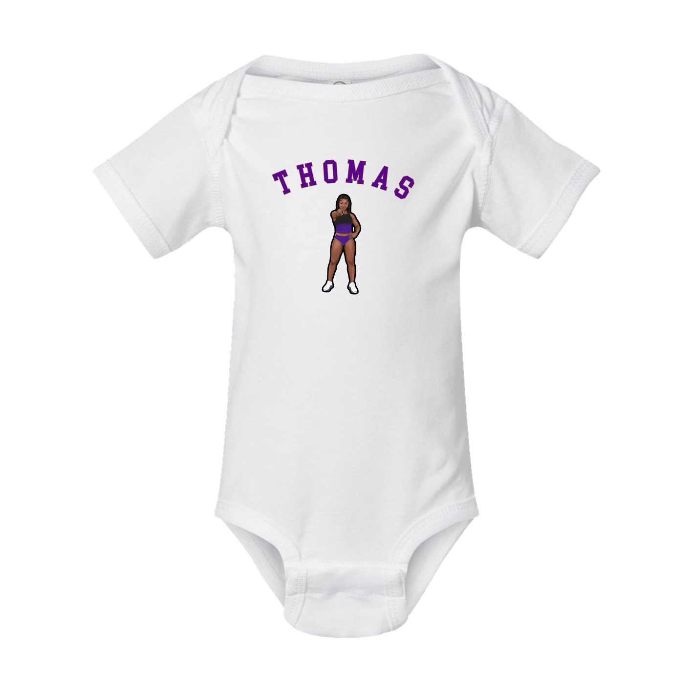 Baby Onesie — Shirsey Arch in White
