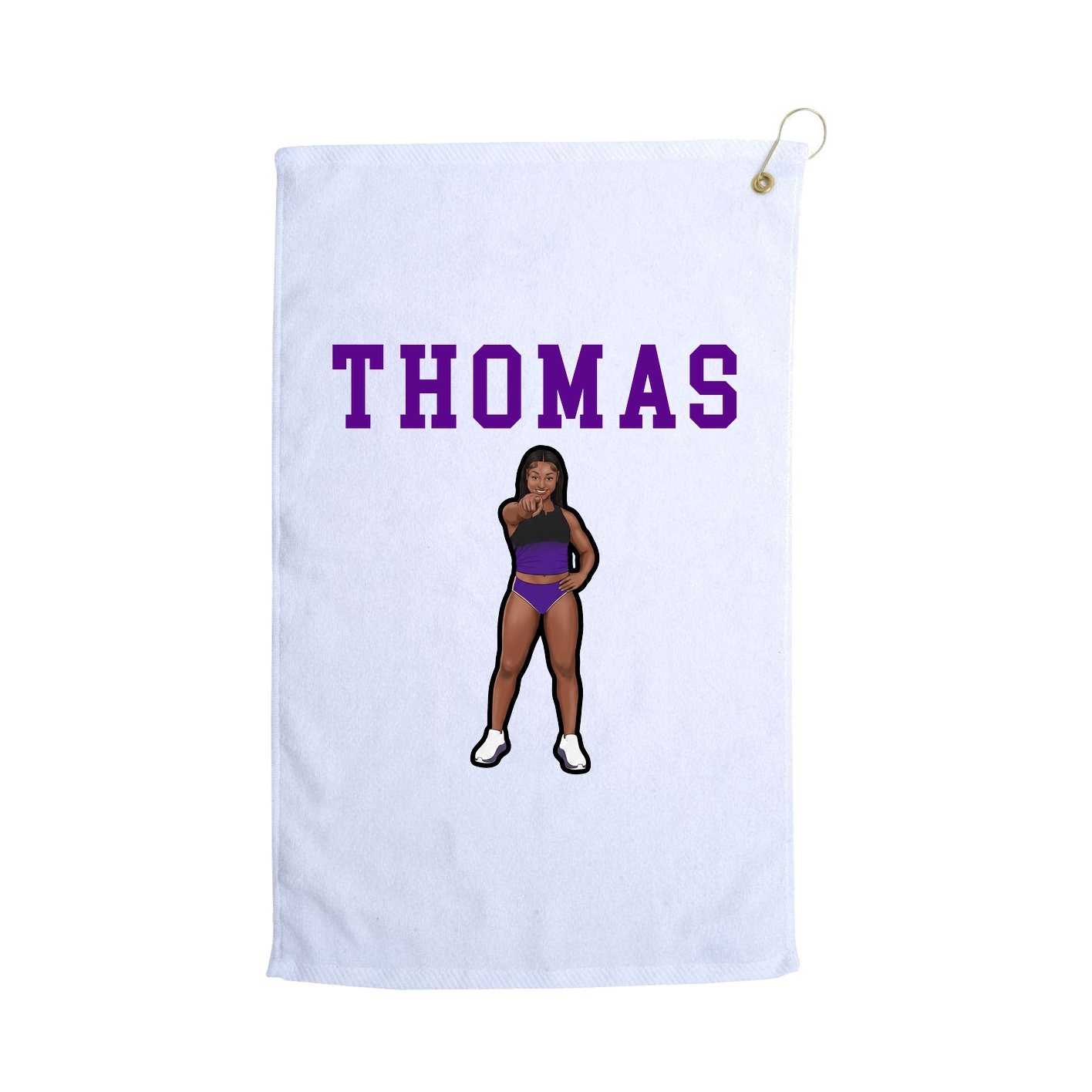 Golf Towel — Shirsey in White