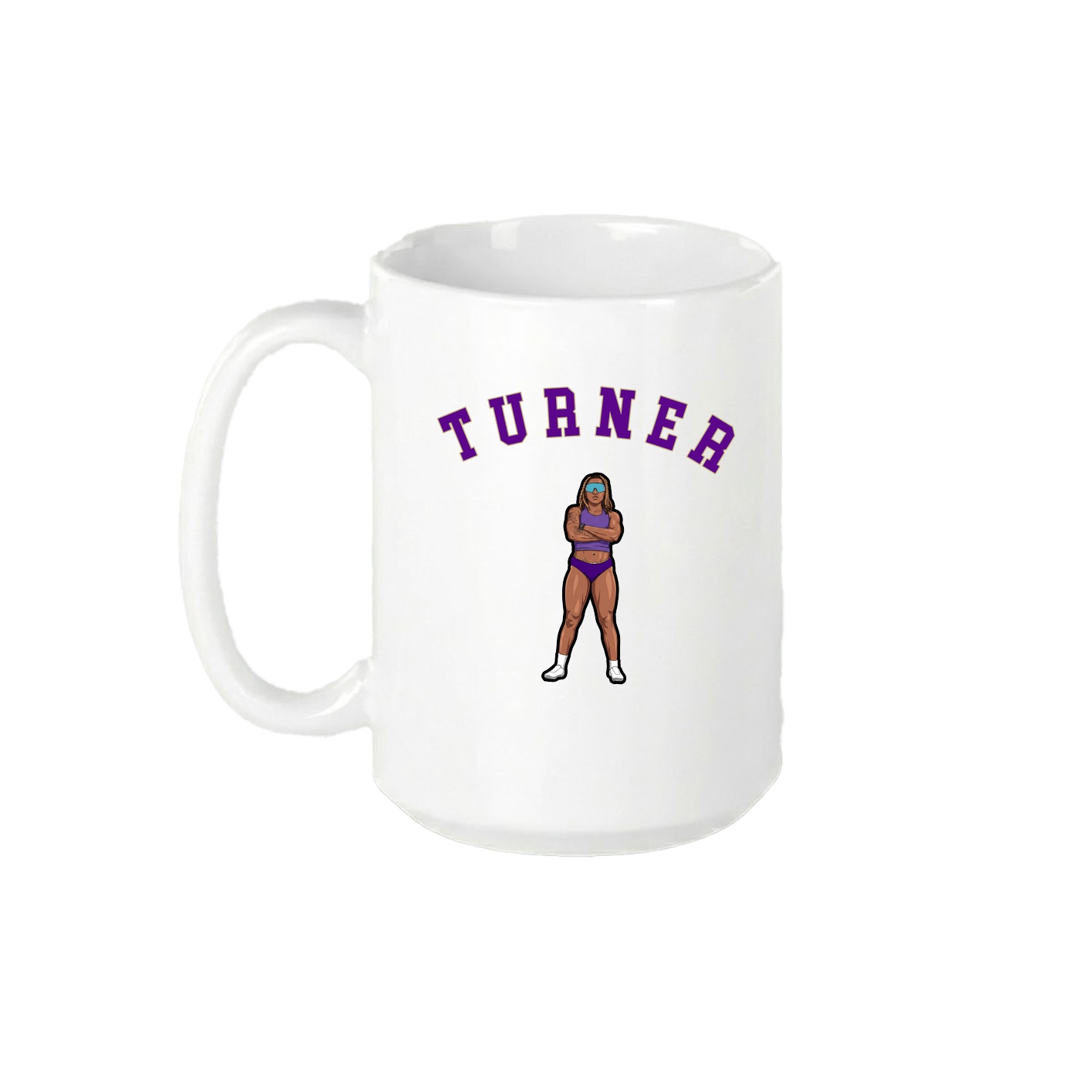 15oz Coffee Mug — Shirsey Arch in White
