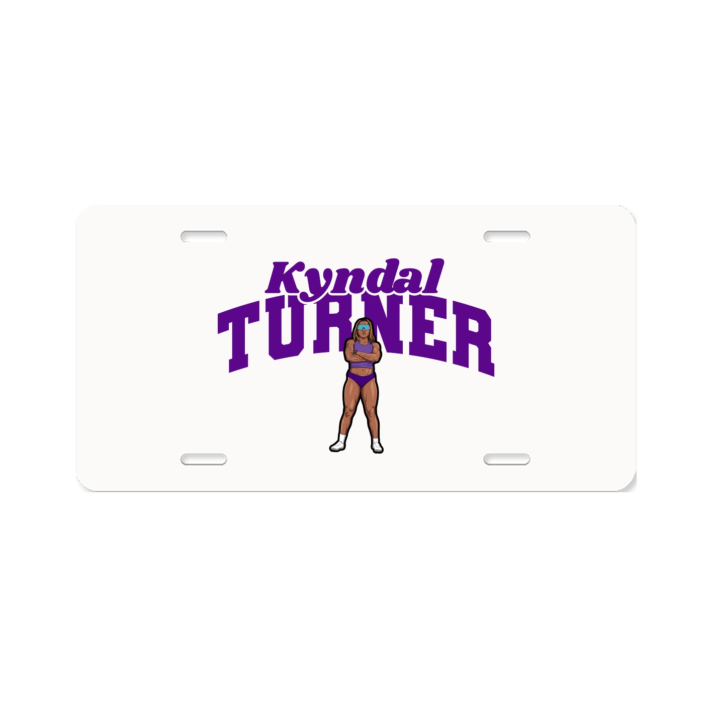 License Plate — Signature Arch in Classic