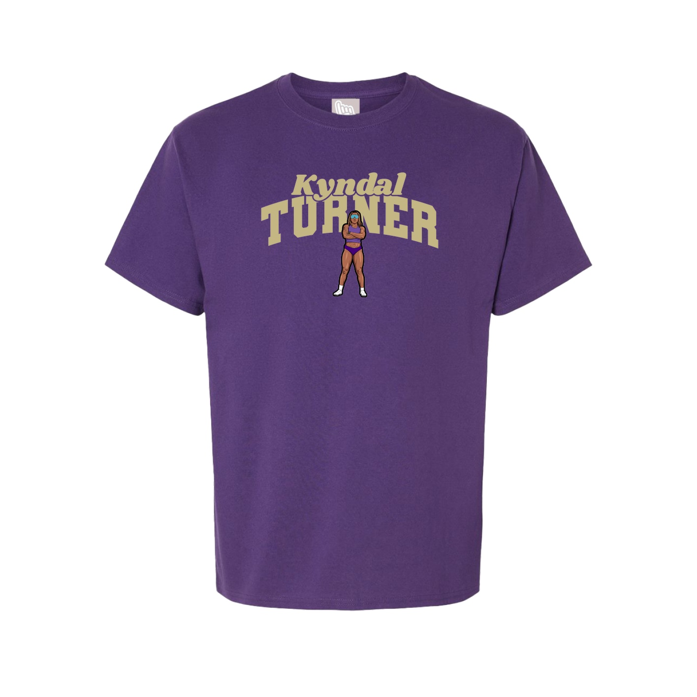 Tee — Signature Arch in Purple