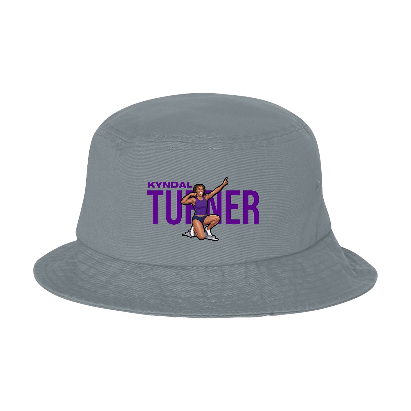 Bucket Cap — Player Name in Grey