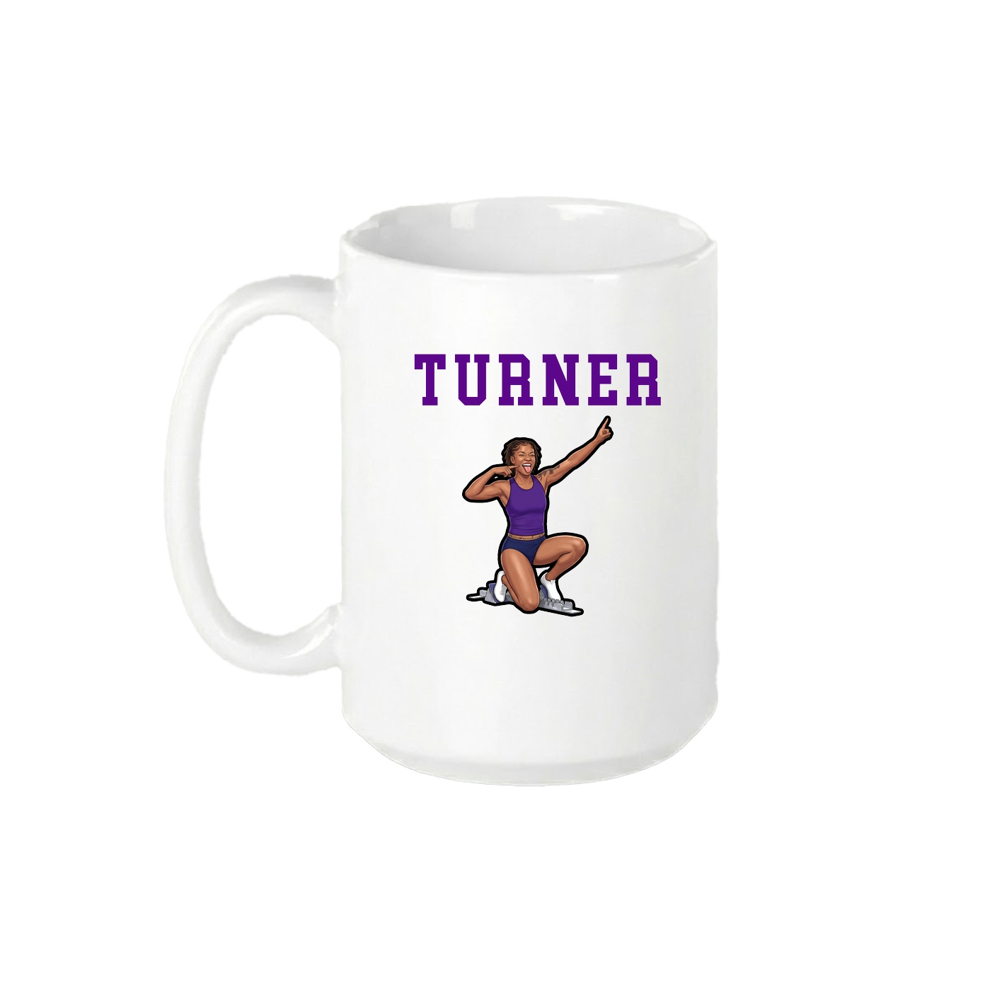 15oz Coffee Mug — Shirsey in White