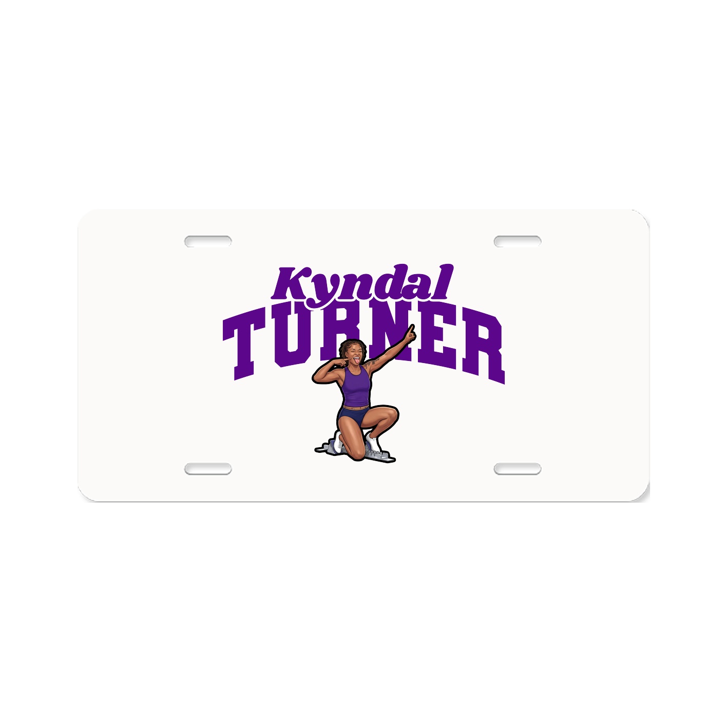 License Plate — Signature Arch in Classic