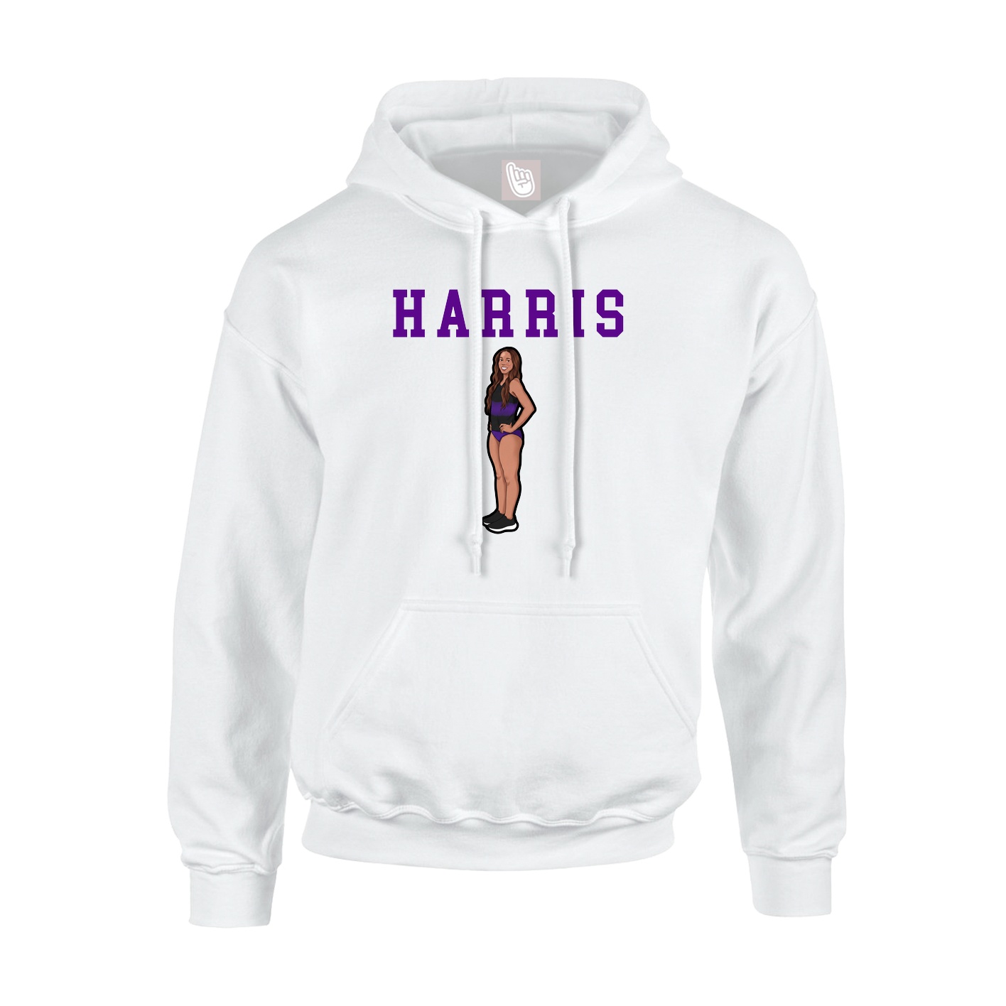 Hoodie — Shirsey in White