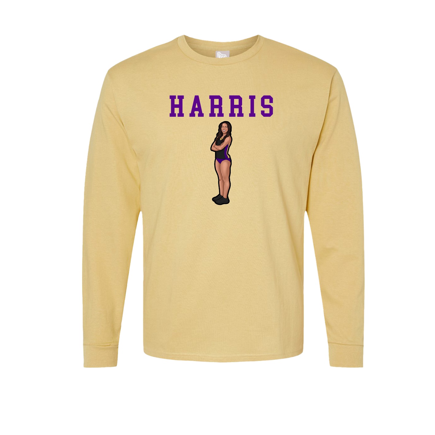 Long Sleeve Tee — Shirsey in Vegas Gold