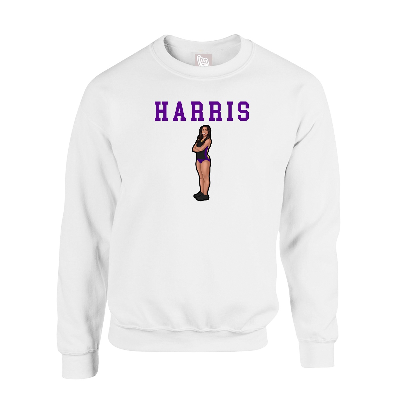Fleece Crew — Shirsey in White