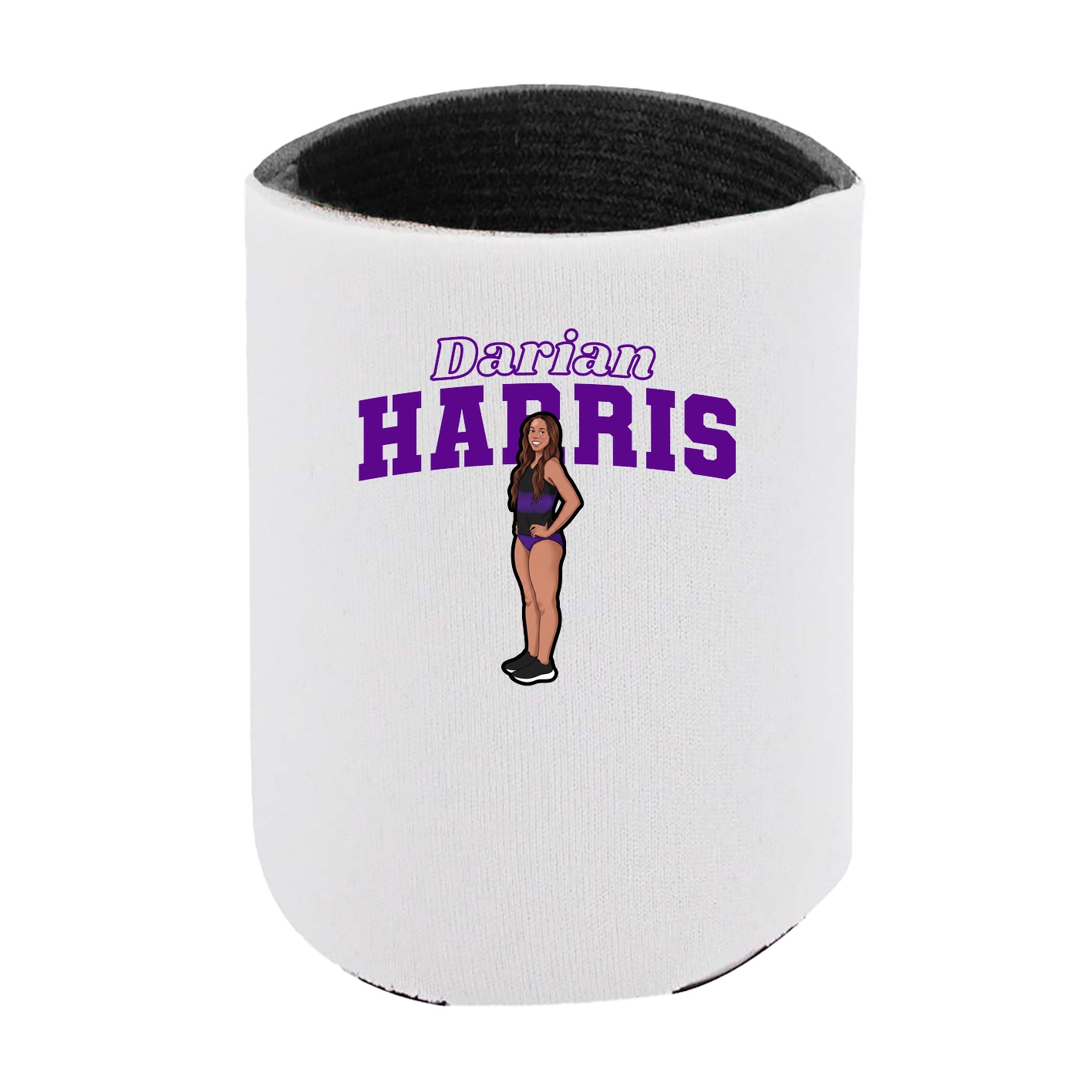 Can Holder — Name Arch in White