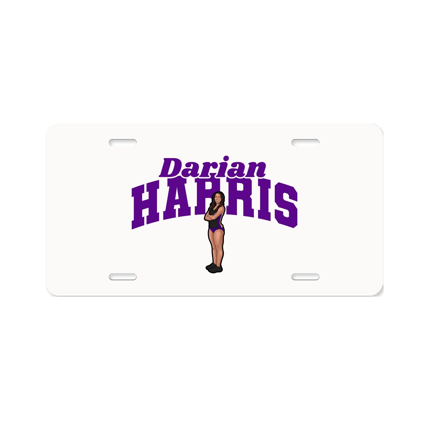 License Plate — Signature Arch in Classic