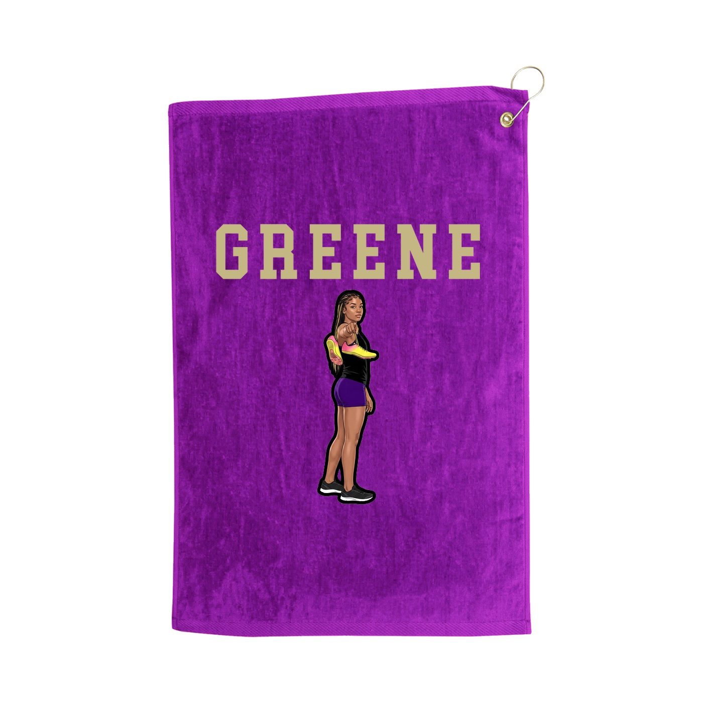 Golf Towel — Shirsey in Purple