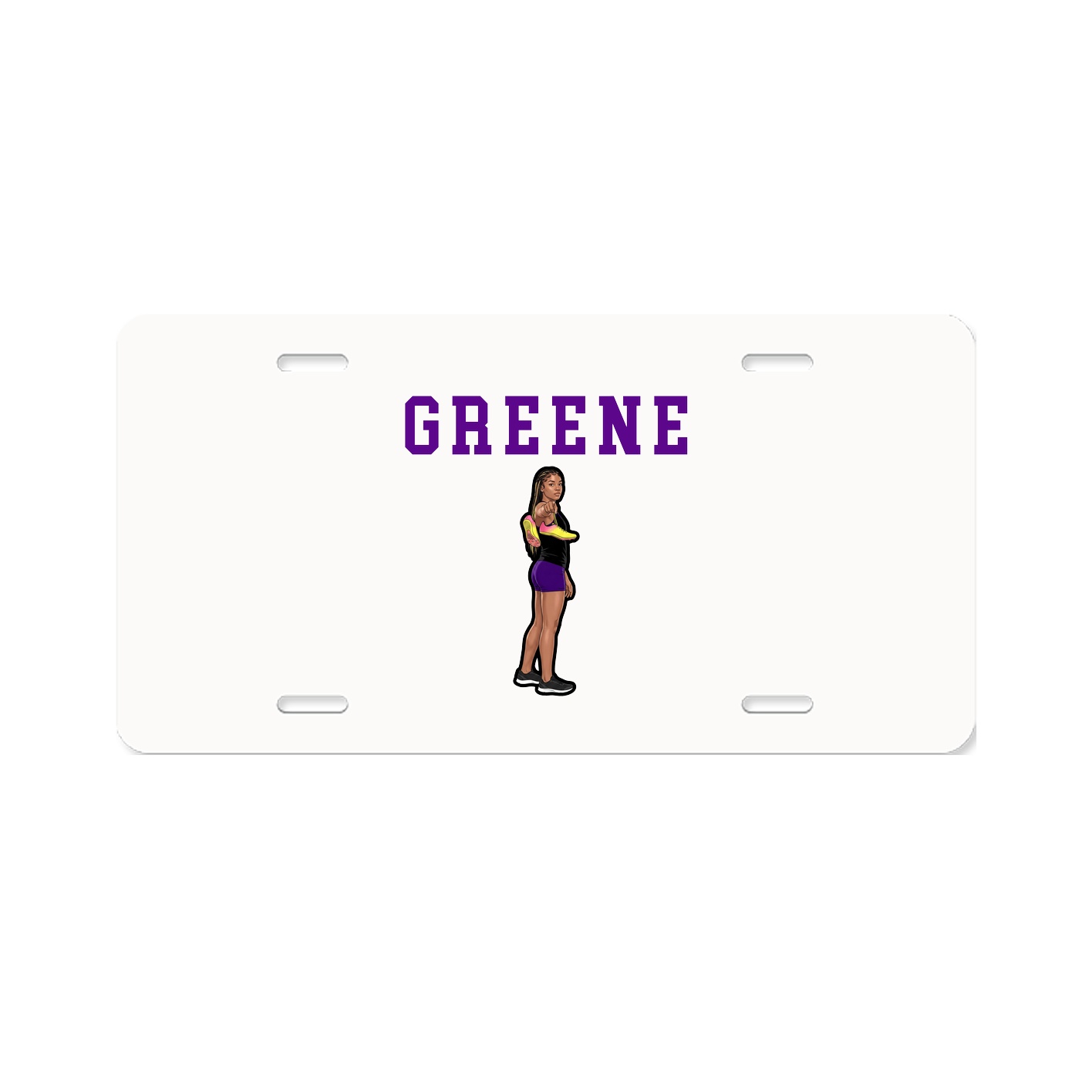 License Plate — Shirsey in Classic