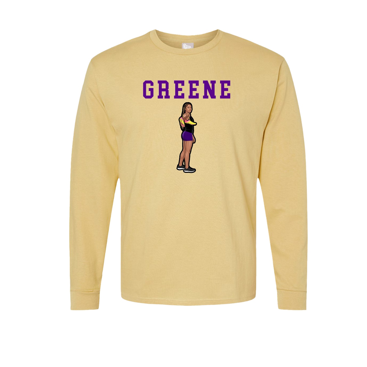 Long Sleeve Tee — Shirsey in Vegas Gold
