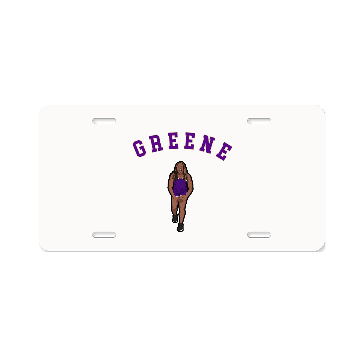 License Plate — Shirsey Arch in Classic