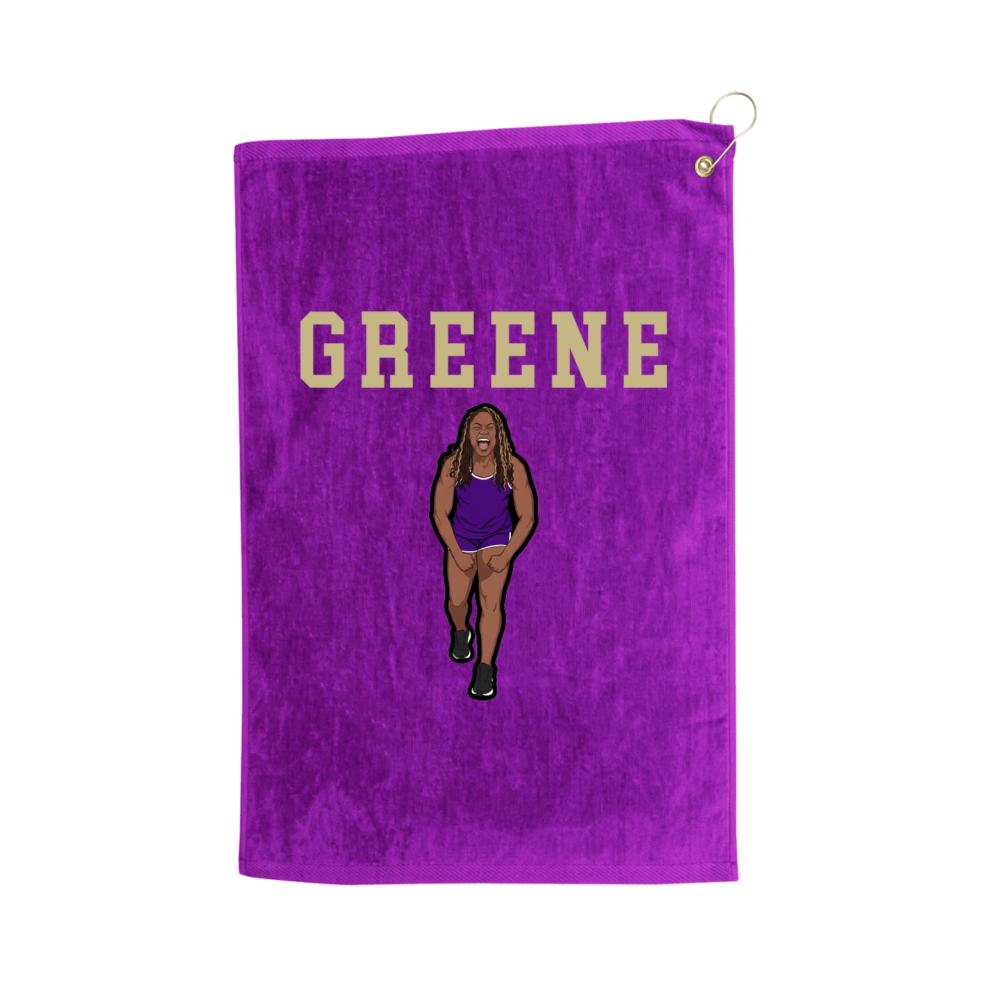 Golf Towel — Shirsey in Purple