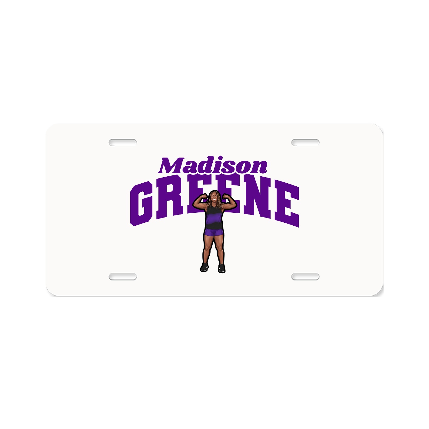 License Plate — Signature Arch in Classic