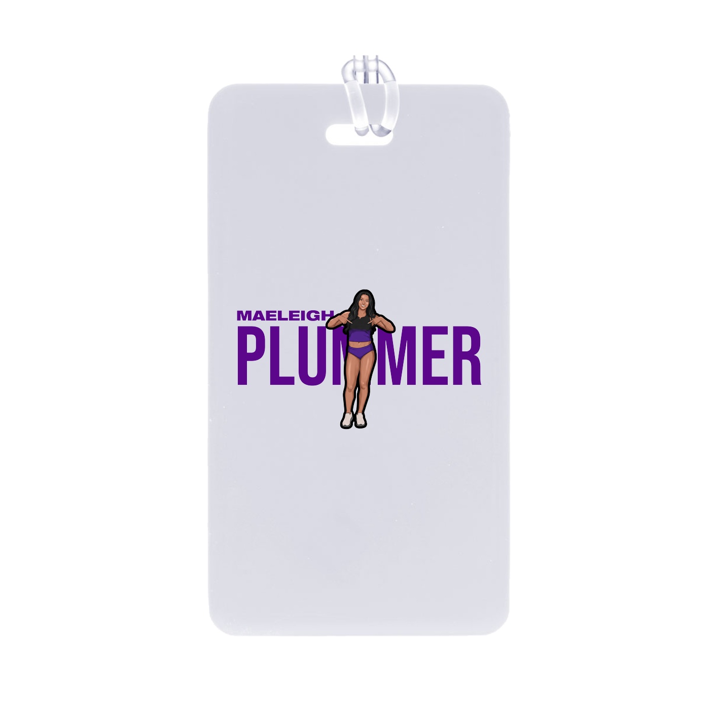 Bag Tag — Player Name in Classic