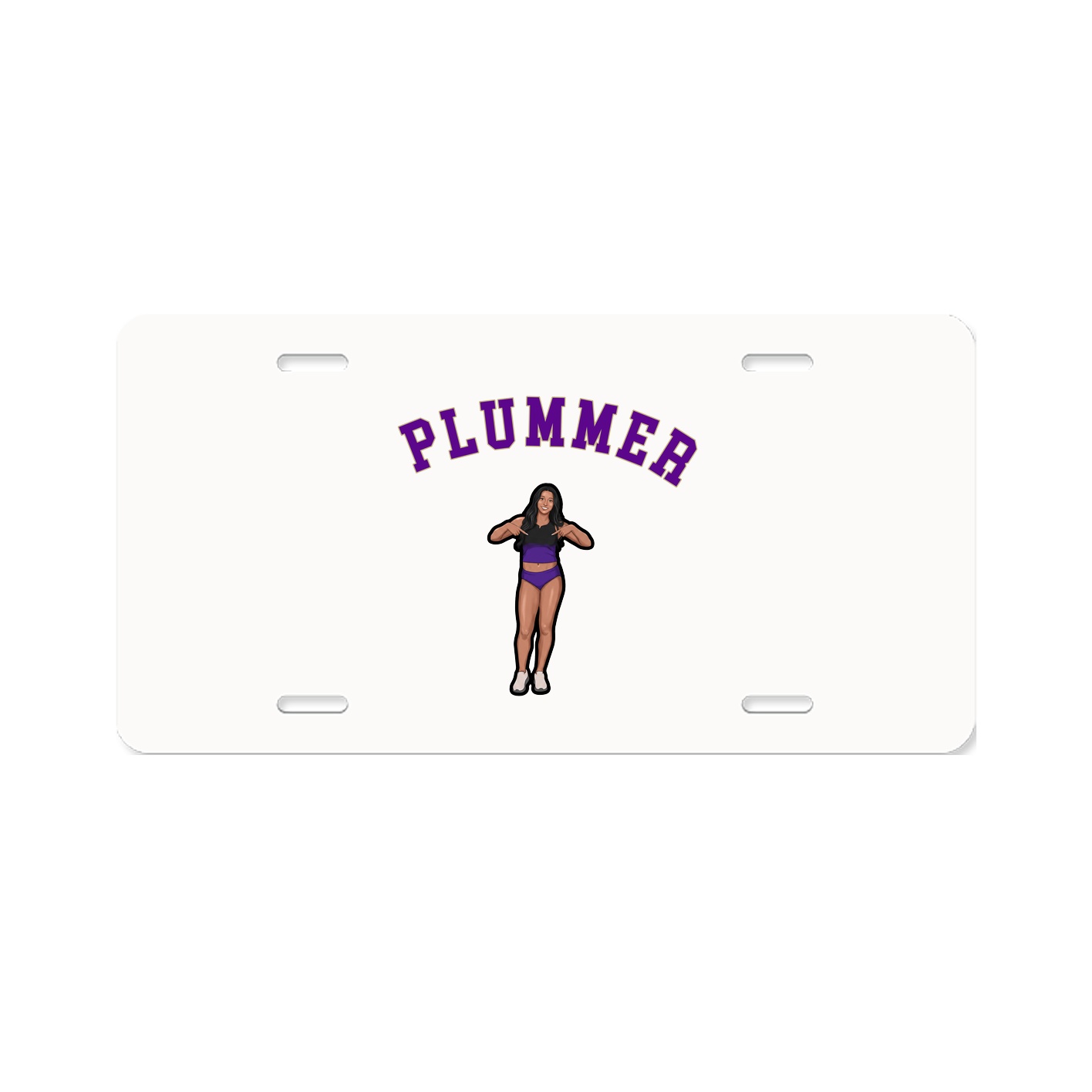 License Plate — Shirsey Arch in Classic
