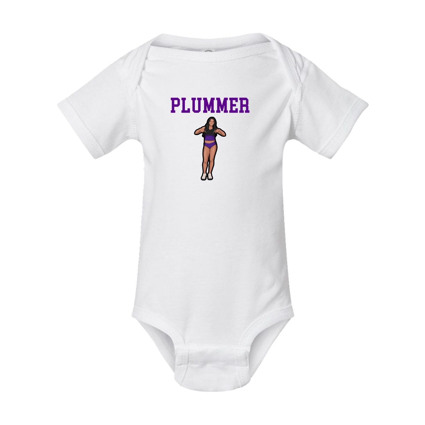 Baby Onesie — Shirsey in White
