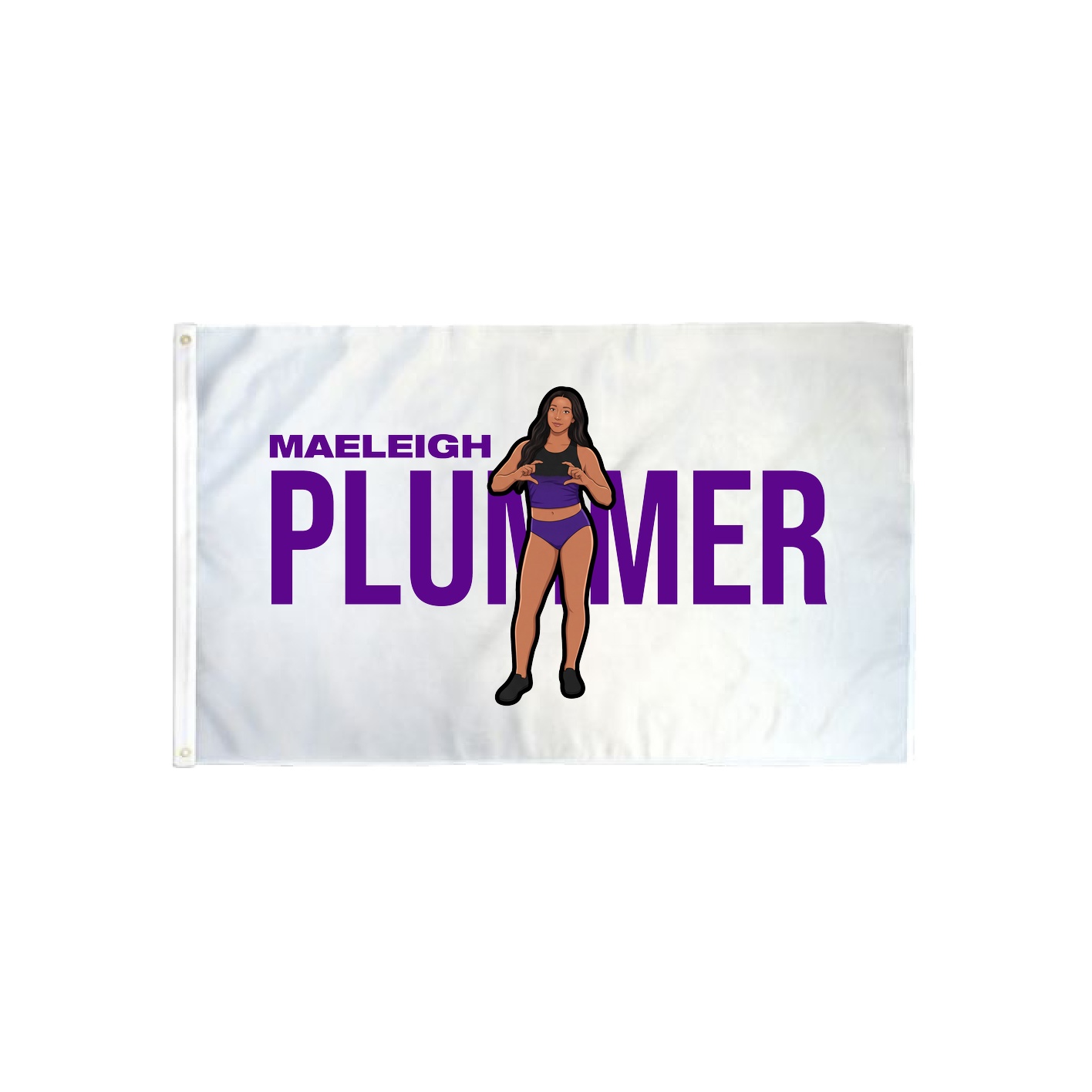 3x5 Flag — Player Name in Classic
